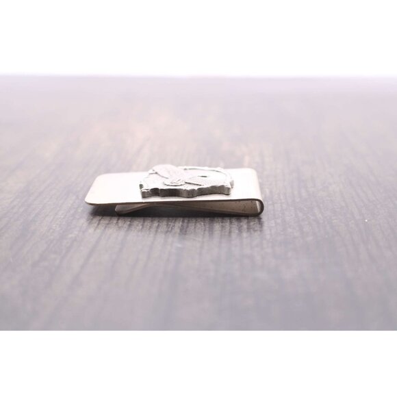 NEW Eagle Wildlife Money Clip Card Holder Pocket Stainless Steel 3D Strong - Picture 4 of 8